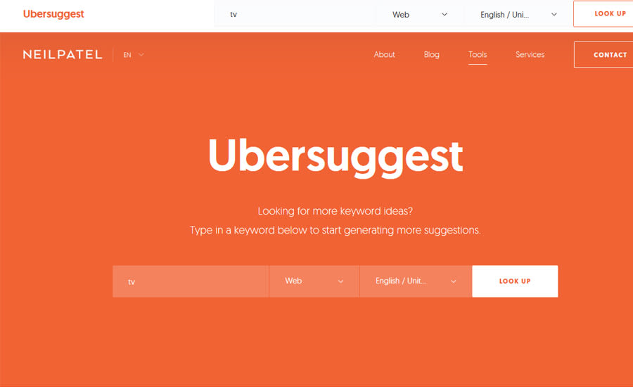 Ubersuggest