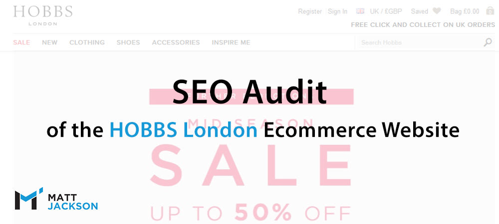 Hobbs London SEO Audit