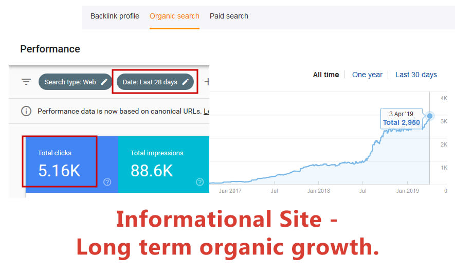 info site seo growth