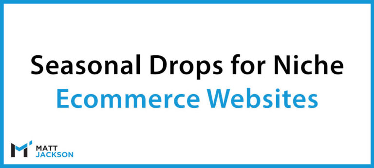 Seasonal drops in ecommerce rankings