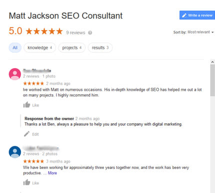 matt jackson seo reviews