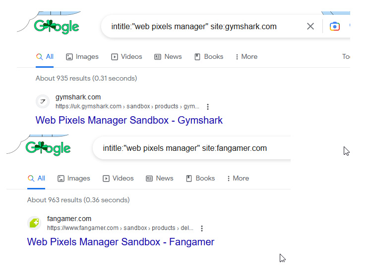 examples of web pixels manager